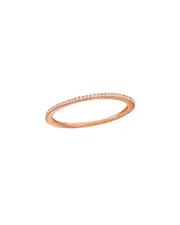 Suzy Levian 14K Rose Gold 0.14 ct. tw. Diamond Eternity Ring