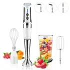 Cordless Immersion Blender Handheld: 3-in-1 Rechargeable Electric Hand Blende...