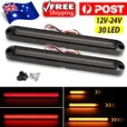 2X Halo Neon LED Sequential Tail Light Indicator Brake Trailer Truck Camper UTE