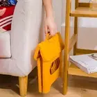 HG (Yellow)Folding Step Stool Portable Strong Space Saving Plastic Footstool