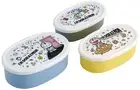 Skater (SKATER) Antibacterial lunch box preservation container 3 pieces Doraemon