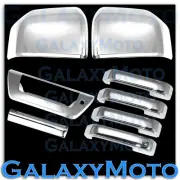 15-16 Ford F150 Chrome Mirror+4 Door handle no Smart HO+Tailgate W/LAMP HO Cover