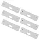 6 Pcs Curtain Clips Vertical Blind Rapair Tabs Window Repair Parts
