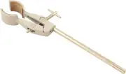 Eisco Labs Universal Clamp, 2 Prong, Cork Lined Nickel