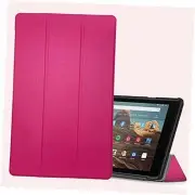 Case for Amazon Fire HD 10 Tablet (7th and 9th Generation, 2017 and Rose Red