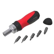 Trojan 6 in 1 Ratchet Screwdriver Stubby