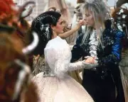 Labyrinth 1986 Jennifer Connelly dances with David Bowie 4x6 photo