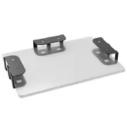 Under Desk Table Laptop Mount Metal Anti-Scratch Silicone Hidden Docking Stat...