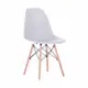 整新品022702北歐經典造型餐椅-白色(椅面多處刮傷)