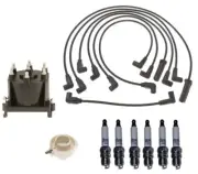 ACDelco Ignition Kit Distributor Rotor Cap Wire & Spark Plugs For Chevy G10 G20