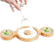 Glass Rim Salter - Glass Rimmer Wooden for Drink - Bartender Cocktail Practical Tools and Accessories for Party