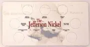 Jefferson Nickel Obverse/Reverse Set, Specialty Set Holders