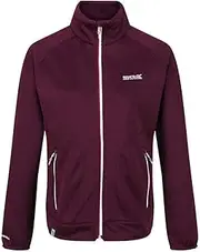 [REGATTA] CINLEY II Hybrid Women's Zip-Up Softshell Jacket with Soft Shell Stretch Side Panels, Purple Potion/Plum, FR: