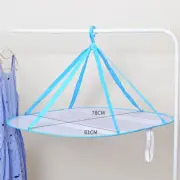 Drying Basket Collapsible Rack Mesh Clothes Hanging Dryer Foldable Clothing