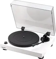 [Fluance] RT81 Elite High Fidelity Vinyl Turntable Record Player with Audio Technica AT95E Cartridge, Belt Drive, Built-in Preamp, Adjustable Counterweight, High Mass MDF Wood Plinth - Piano White
