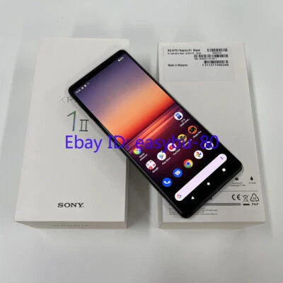 Sony Xperia 1 II XQ-AT52 XQ-AT51 256GB 8/12GB Unlocked Smartphone -New Unopened