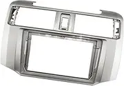 Pexorin Radio Stereo Panel 2 Din Car Frame Audio Fitting Adaptor Dash Trim Mount Kits Facia Panel 9 inch, for 4runner 2010-2019 Radio Player Car Radio Dashboard Panel