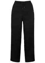 Saint Laurent Logo-embroidered Cropped Satin Trousers - Black - 10 10
