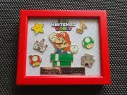 Super Nintendo World Employee pin badge gift display box rare promo USJ Mario