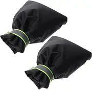 MERRYHAPY 2Pcs Outdoor Insulation Covers Frost Tap Protectors with Reflective Strips Pipe Protection