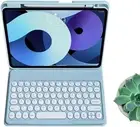 Keyboard Case for iPad 10th Generation 10.9 inch, Round Key Colour Detachable