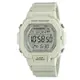 【CASIO】簡約舒適運動有感跑步記憶功能休閒錶-米白(LWS-2200H-8A)/37.6mm