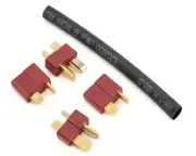 ProTek RC T-Style Ultra Plugs (2 Male/2 Female) [PTK-5004]