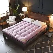 PPortable Student Dorm Tabletop, Foldable Camping mat, Skin-Friendly Quilted Tabletop, Full-Size Guest Sleeping mat, Japanese futon Tabletop