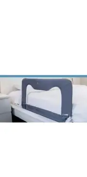 TotCraft Toddler Bed Rail Guard - Grey