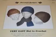 Dovetail Designs Crochet Pattern Very Easy Hat C1.5