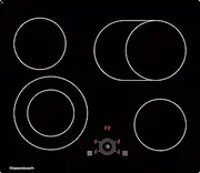 Kuppersbusch KE6330.0SR, Electric hob K-SERIES.3, Black
