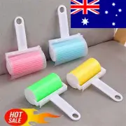 Cleaning Brush Washable Lint Roller Sticky Reusable Dust Pet Hair Travel V$