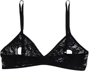 [GRRKDFQ] Women's Lingerie Sets Lace Lingerie Sheer Open Nipples Bra