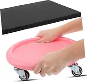 VANZACK Ab Wheel Roller Enhanced Flexibility Exercise Wheel Abdominal Workout Machine Quiet Stable Fitness Equipment