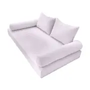 |COVER ONLY| Style 4 Crib Piped Trim Daybed Mattress Bolster Pillow Covers AD107