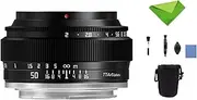 TTArtisan 50mm F2 Full Frame Large Aperture Camera Lens for Fuji X-Mount Cameras X-T4 X-T3 X-E3 X-E3 X-T30 X-100 X-S10 X-PRO3 X-T2 X-PRO1 X-PRO2