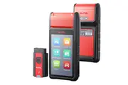 Autel MaxiBAS BT608E OBD2 Scanner built-in Thermal Printer Touchscreen Battery