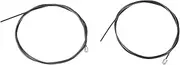 X AUTOHAUX Rotary Latch Cables for Leer 100XL 100XR 100XQ / Truck Cap Cables/Durable / 2 pcs