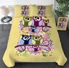 Quilt Cover Pillowcase Set 61819-007886 Bedroom Home Textiles Teens Double
