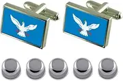 [Select Gifts] Shirt Dress Studs Salvador City Brazil Flag Cufflinks