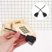 2 Pcs Telephone Splitter 2Pcs Line Connector Home