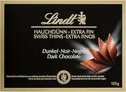 Lindt Swiss Thins Dark Chocolate Box 125g