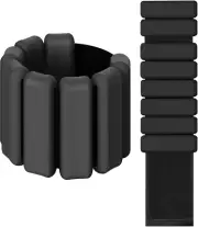 Wrist Ankle Weights for Women Men, 1 Pair (450G Each) Adjustable Wearable Ankle