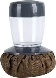 Pancake Grease Brush with Soap Dispenser Dish Scrub Brush Holder Efficient Oil Applicator for Cooking Kitchen Cleaning