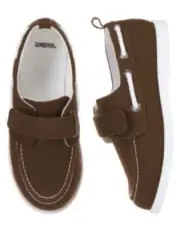Gymboree Spring Dressy Brown Deck Boat Canvas Shoes Boys 10 NEW NWT