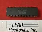 MOTOROLA MC68B02P 40PIN DIP 8-BIT MICROPROCESSOR W/CLOCK & OPERATIONAL RAM