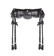 Agent Provocateur Jaylin Black Suspender AP4 Large NWT $210