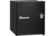 Retro Black Small Vintage Mini Bar Fridge 46 Litre Schmick Brand With Opener