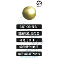 在飛比找蝦皮購物優惠-◆王城玩具◆ 九五二漆 水性金屬漆 MC-09 青金 金屬漆