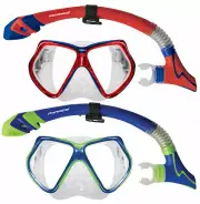 Bermuda Silcone Mask and Snorkel Set